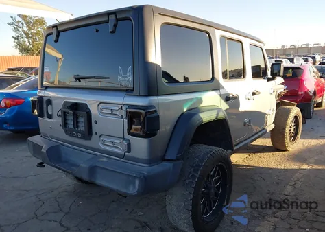 2020 Jeep Wrangler Unlimited Sport S 4X4 from USA, damaged, VIN 1C4HJXDN9LW220253